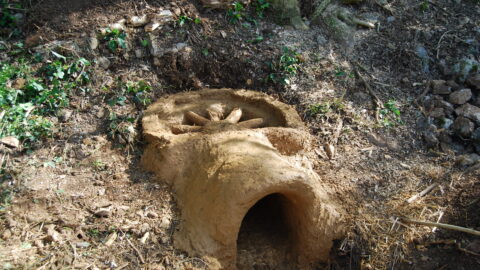 2018 : Construction d'un Four médiéval