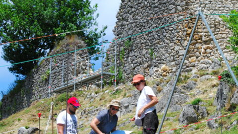 2019 : Sondage archéologique au château