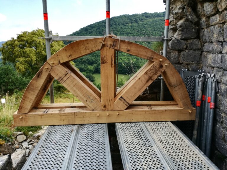 Construction d'un cintre