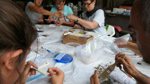 2019 : Post Fouilles - Nettoyage du mobilier