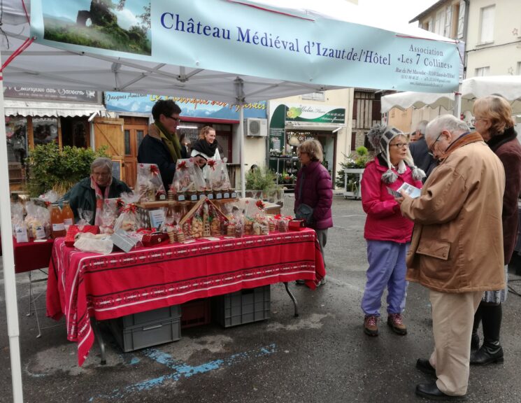 Stand sur les marchés
