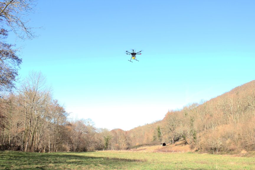 Relevé Lidar au château