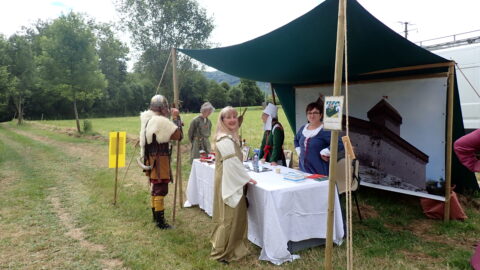 2022 : Préparation animation médiévale