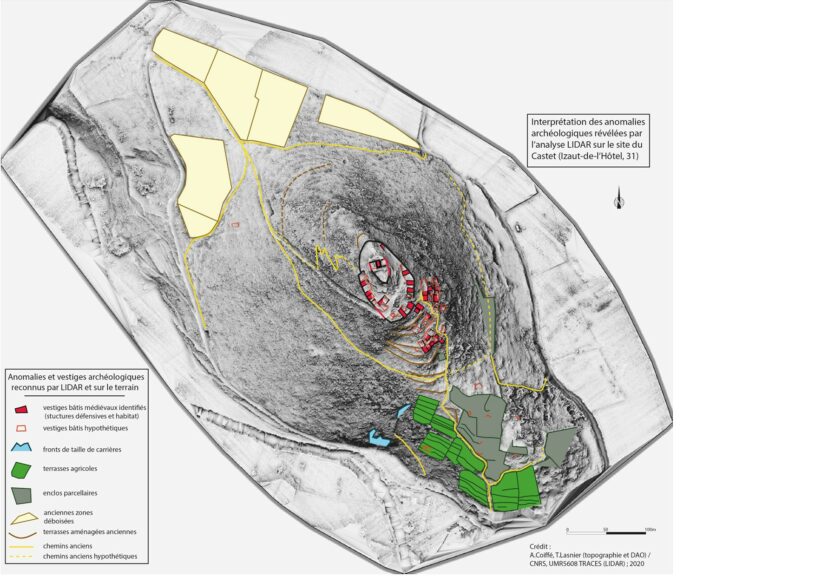 Relevé Lidar au château