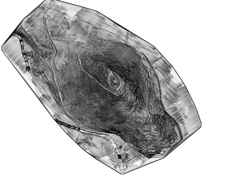 Relevé Lidar au château